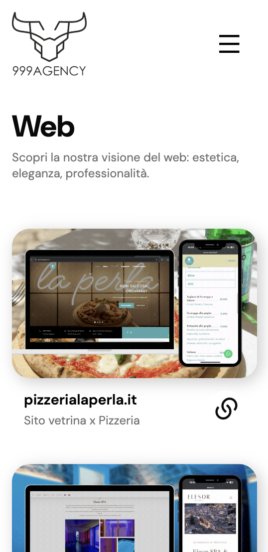 999Agency.it - Preview Mobile Progetto Digital